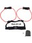 KIRMIZI-20LB Stili 5 Seviye Yoga Elastik Ganimet Bantları Pedal Direnci Ayarlayın Kemer Popo Bel Bacaklar Kas Gücü Çeviklik Eğitimi Crossfit Egzersizi (Yurt Dışından) 1