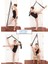 Kırmızı Stil Sedye-Kayış Kapısı Esneklik Esneme Bacakları Sedye Kayışı Için Bale Tezahürat Dans Jimnastik Eğitmeni Yoga Esneklik Bacakları (Yurt Dışından) 2