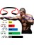 Kırmızı 20LB Stili Mma Boks Direnç Bantları Kauçuk Hız Eğitimi Çekme Halatı Muay Thai Karate Kol Gücü Çekme Halatı Egzersiz Eğitimi Genişletici (Yurt Dışından) 2