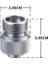 Sadece Adaptör Stili Gaz Dönüştürücü Lindal Vana Bidon Adaptörü Kamp Gaz Sobası Adaptörü Propan Tankı Veya Mapp Gaz Adaptörü Lpg Braze (Yurt Dışından) 4