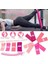 35-40LB Tarzı Direnç Bantları Fitness Sakız Seti Egzersiz Sporları Fitness Pilates Için Elastik Bant Güç Eğitimi Kauçuk Döngü Genişletici (Yurt Dışından) 2