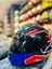 Fazer Siyah Vizör Rush Blue Red White Full Face Güneş Vizörlü Motosiklet Kaskı 2