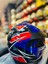 Fazer Siyah Vizör Rush Blue Red White Full Face Güneş Vizörlü Motosiklet Kaskı 3