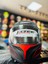 Fazer Mat Black Gray Red Çene Açılır Güneş Vizörlü Motosiklet Kaskı 2