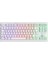 G75 Elya Rainbow Aydınlatmalı Beyaz Tkl Membrane Oyun Klavyesi 1