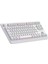 G75 Elya Rainbow Aydınlatmalı Beyaz Tkl Membrane Oyun Klavyesi 3