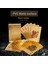 Gold-Dollar Style Poker Cards Game 24K Gold Playing Cards Deck Gold Foil Magic Poker Set Pvc Plastic Magic Card Waterproof Cards Family Table Game (Yurt Dışından) 4