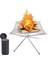 Portable Outdoor Fire Pit Aquecedor 4 Legs Collapsible Stainless Steel Mesh Fireplace With Storage Bag For Camping Garden Tools (Yurt Dışından) 1