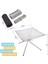 Portable Outdoor Fire Pit Aquecedor 4 Legs Collapsible Stainless Steel Mesh Fireplace With Storage Bag For Camping Garden Tools (Yurt Dışından) 4