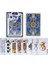 6828 Mavi Stil Yeni Oyun Kartları Plastik Bakara Texas Hold'em Poker Kartları Pvc Poker Masa Oyunları Kırmızı ve Mavi Su Geçirmez Giyilebilir Kart Oyunu (Yurt Dışından) 1