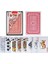 6939 Kırmızı Stil Yeni Oyun Kartları Plastik Bakara Texas Hold'em Poker Kartları Pvc Poker Masa Oyunları Kırmızı ve Mavi Su Geçirmez Giyilebilir Kart Oyunu (Yurt Dışından) 1