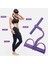 Mor Tarzı 4 Tüp Elastik Pedal Ayak Bileği Çektirme Lateks Direnç Bantları Kadın Erkek Oturup Çekme Halatı Karın Egzersiz Ev Spor Salonu Spor Ekipmanları (Yurt Dışından) 3