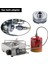 50CM Tarzı Outdoor Camping Gas Stove Adaptor Extension Tube Split Type Furnace Converter Connector Aluminum Alloy Auto-Off Adapters (Yurt Dışından) 5