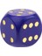 Sarı Stil Yuvarlak Köşeli Ekstra Büyük Ahşap Zar D6 Altı Taraflı Zar Masa Oyunları Için 5cm Mtg Rpg Oyun ve Parti Oynayan Okul Çocukları (Yurt Dışından) 2