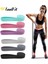 Bordo Tarzı Coolfit Elastik Uzun Direnç Fitness Bantları Kalça Bacaklar Için Uyluk Glute Popo Ganimet Döngü Egzersiz Eğitimi Pilate Crossfit Egzersiz (Yurt Dışından) 3