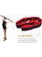 Mavi Stil Yoga Çekme Kayışı Kemer Polyester Kız Latin Dansı Jimnastik Eğitmeni Streç Direnç Bandı Pilates Eğitimi Fitness Elastik Bant (Yurt Dışından) 2
