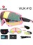 Renk 10 Tarzı 3 Mercek X-Tıger Polarize Bisiklet Güneş Gözlükleri UV400 Erkek Kadın Bisiklet Gözlükleri Glasse Lens Mtb Spor Rüzgar Geçirmez Güneş Gözlüğü Gözlük (Yurt Dışından) 1