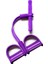 Mor Tarzı Pedal Direnç Bandı Fitness Egzersiz Bantları V-Kaynak Elastik Çekme Halatı Ekipmanları Karın Bel Kol Bacak Streç Eğitimi (Yurt Dışından) 1