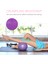 Mavi 2 Adet Tarzı 25CM Ort Yoga Topları Fitness Topu Spor Salonu Dengesi Patlamaya Karşı Kalın Stabilite Topu Mlates Barre Fiziksel Top (Yurt Dışından) 4