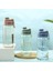 F 1700ML Style Yetişkin L Pp + Pc Spor Filtre Kapaklı Şişe Hassas Ölçekli Taşınabilir Saplı Plastik Sızdırmaz Silindirik Su Bardağı (Yurt Dışından) 2