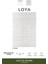 Loya LY006G Gri Halı Modern Desenli Antialerjik Pamuk Taban Salon Halısı Yatak Odası Mutfak Koridor 1