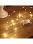 LED Peri Işıkları Pille Çalışır, 1 Paket Mini Pille Çalışan Bakır Tel Yıldızlı Peri Işıkları Yatak Odası, Noel, Partiler, Düğün, Orta Parça, Dekorasyon Için (5 M/16 Ft Sıcak Beyaz) 1