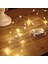 LED Peri Işıkları Pille Çalışır, 1 Paket Mini Pille Çalışan Bakır Tel Yıldızlı Peri Işıkları Yatak Odası, Noel, Partiler, Düğün, Orta Parça, Dekorasyon Için (5 M/16 Ft Sıcak Beyaz) 3