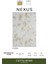 Nexus NX008A Krem Halı Modern Desen Antialerjik Pamuk Taban Salon Halısı Yatak Odası Mutfak Koridor 2