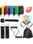 100LB-11PCS Tarzı Direnç Bantları Çekme Halatı Spor Seti Egzersiz Fitness Bantları Lastik Tüpler Bant Streç Eğitimi Ev Spor Salonları Egzersiz Elastik (Yurt Dışından) 2