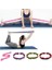 Sarı Stil Elastik Bacak Bale Bandı Kapı Germe Kayışı Yoga Egzersiz Ayak Sedyesi (Yurt Dışından) 5