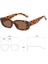 GS2275YJ6 Stili Retro Trendy Kare Güneş Gözlüğü Bisiklet Gözlük Kadın Leopar Moda Güneş Gözlüğü Anti-Uv Seyahat Balıkçılık Yürüyüş Gözlük (Yurt Dışından) 4