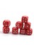 No.4 Tarzı Ack Ahşap Zar Renkli Masif Ahşap Altın Siyah Nokta Oyunu Yuvarlak Zar Mahjong Zar Içme (Yurt Dışından) 5