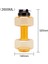 Sarı Stil 2.6 L Su Şişesi Spor Pet Dambıl Şekilli Su Isıtıcısı Outdoor Fitness Bisiklete Binme Kamp Soğuk Su Şişesi Bardak Fitness Dambıl (Yurt Dışından) 1
