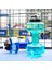Sarı Stil 2.6 L Su Şişesi Spor Pet Dambıl Şekilli Su Isıtıcısı Outdoor Fitness Bisiklete Binme Kamp Soğuk Su Şişesi Bardak Fitness Dambıl (Yurt Dışından) 4
