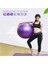 Gri Tarzı Spor Yoga Topları Pilates Fitness Topu Spor Salonu Denge Egzersizi Pilates Egzersizi Evde Eğitim Masaj Topu 45CM (Yurt Dışından) 3