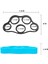 8.8lb Mavi Stil 6. El Tutucu Parmak Genişletici Silikon Parmak Egzersiz Aleti El Kavrama Bilek Gücü Eğitmen Direnç Bantları Fitness (Yurt Dışından) 4