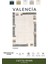 Valencıa VL004A Modern Desen Krem Halı Özel Akrilik Iplik Pamuk Taban Tozu Az Salon Halısı 2