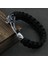 Ejderha 3 Uzunluk 19 cm Odin Karga Iskelet Bilezik Vikings Kartal Kafası Kolye Rune Boncuk Paracord Halat Iskandinav Korsanları Rune Valknut Muska Takı Hediye (Yurt Dışından) 4