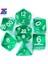 No.2 Tarzı Satış Zar Seti D4, D6, D8, D10, D10%, D12, Dolors Farklı Renk Dnd Oyunu (Yurt Dışından) 1