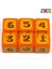 No.5 Tarzı 18MM Dijital D6 Zar Seti ve Poker Kart Oyunu Için Plastded Küpeğitim Kumar, Masa Oyunu (Yurt Dışından) 5