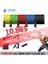 100LBS Renkli Set Stili 150 Lb Fitness Direnç Bandı Gri Gradyan Lastik Bant Elastik Bant Yükseltme Eğitim Kemeri Seti Pilates Fitness Ekipmanları Ev (Yurt Dışından) 1