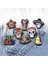 PIN-XH-636-19 1 Adet Meksika Ölülerin Günü Çiçek Kafatası Emaye Pimleri Iskelet Kafa Şampanya Yaka Pin Pvc Rozetleri Cadılar Bayramı Hediye Broş (Yurt Dışından) 5