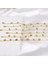 132G Kaktüs Luxusteel Paslanmaz Çelik Halhal Kadınlar Için Altın Kaplama Yuvarlak Taşlı Kristal Rhinestone Charm Ayak Zinciri Plaj Takı (Yurt Dışından) 4