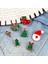 Şeker Yaratıcı Karikatür Noel Broşlar Iğneler Sevimli Noel Baba Ağacı Jingle Bells Çorap Donuts Şeker Emaye Pin Rozetleri Broş (Yurt Dışından) 2