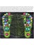 Siyah Stil Refleksoloji Yürüyüşü Taş Ayak Taşınabilir Pratik Kolaylık Kan Dolaşımı Promosyon Fitness Acupressure Mat (Yurt Dışından) 3