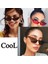 C5 Stili Kadınlar Küçük Çerçeve Moda Güneş Gözlüğü UV400 Güneş Shades Gözlük Vintage Kedi Göz Güneş Gözlükleri Dağcılık Balıkçılık Için Basit (Yurt Dışından) 5