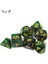 Mor Mavi Tarzı Üst Sınıf Karışık Renkli Yaratıcı Evren Galaxy Zar Seti D4-D20 Royal Glitter Powder Dnd Rpg Için Inanılmaz Etki (Yurt Dışından) 4