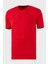 Streç Pamuklu Regular Fit Bisiklet Yaka T Shirt Erkek T Shirt 5902981 2