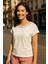 Pamuklu Regular Fit Pencere Detaylı Bluz Bayan Bluz 25Y1202K1 2
