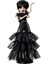 Hxj03 Monster High Wednesday Balo Elbiseli Bebek 3